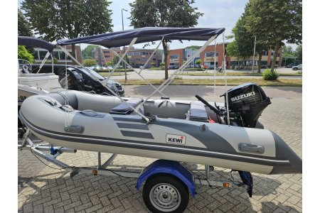 Kewi 360 Rubberboot + Suzuki 15PK + Trailer (2022) - Kewi 360 rubberboot suzuki 15pk trailer 12 - Kewi 360 + Suzuki 15pk