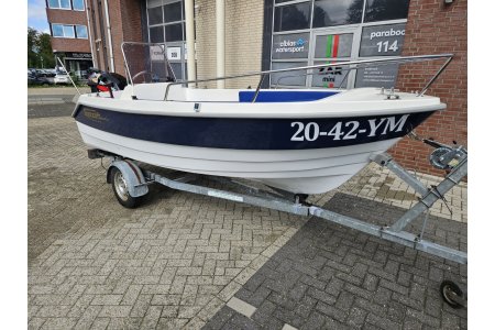 Topcraft 435 + Mercury 25pk + Trailer - Topcraft 435 mercury 25pk buitenboordmotor 8 - Topcraft 435 + Mercury 25pk + Trailer