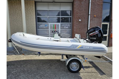 ZAR Mini LUX 13 + Mercury 40pk + Trailer - Zar mini lux 13 mercury 40pk 1 - LUX13+40PK