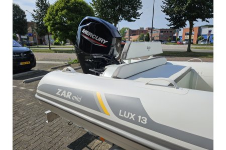ZAR Mini LUX 13 + Mercury 40pk + Trailer - Zar mini lux 13 mercury 40pk 13 - LUX13+40PK