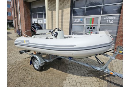 *NIEUW* ZAR Mini LUX 12 + Mercury 40pk + Trailer - Zarmini lux 12 rubberboot mercury 40pk trailer nieuw 10 - LUX12+40PK